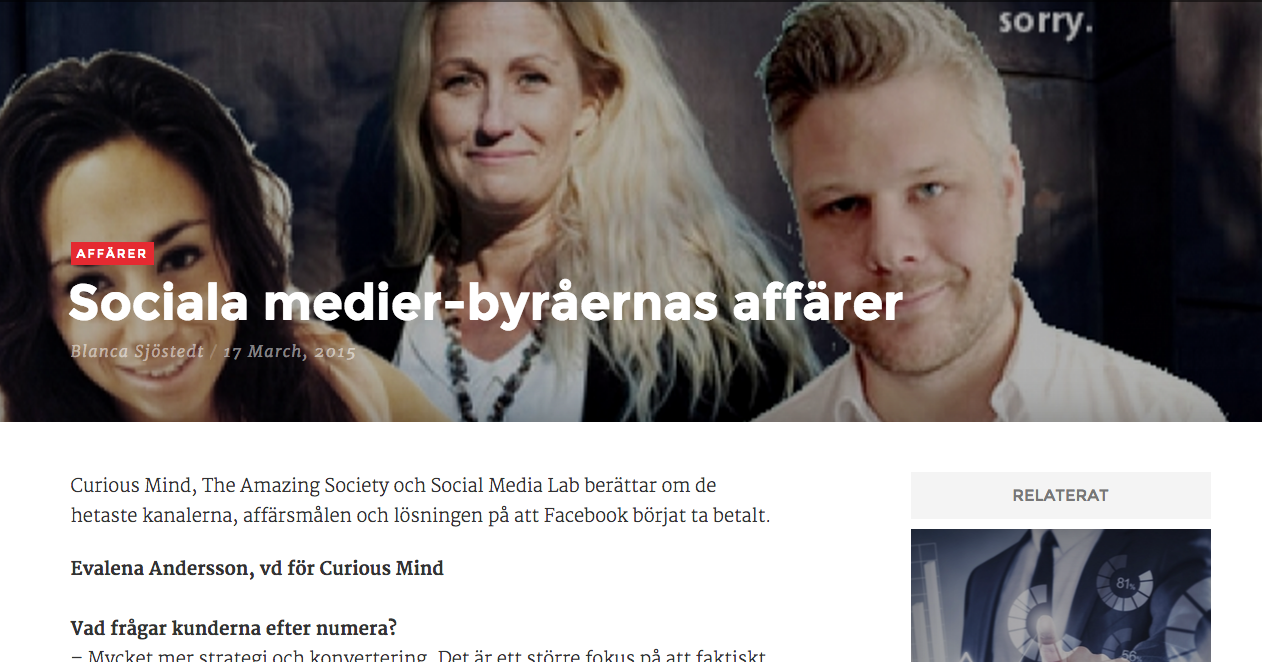 Trendspaning om affärsmöjligheter i sociala medier i Beaconomist