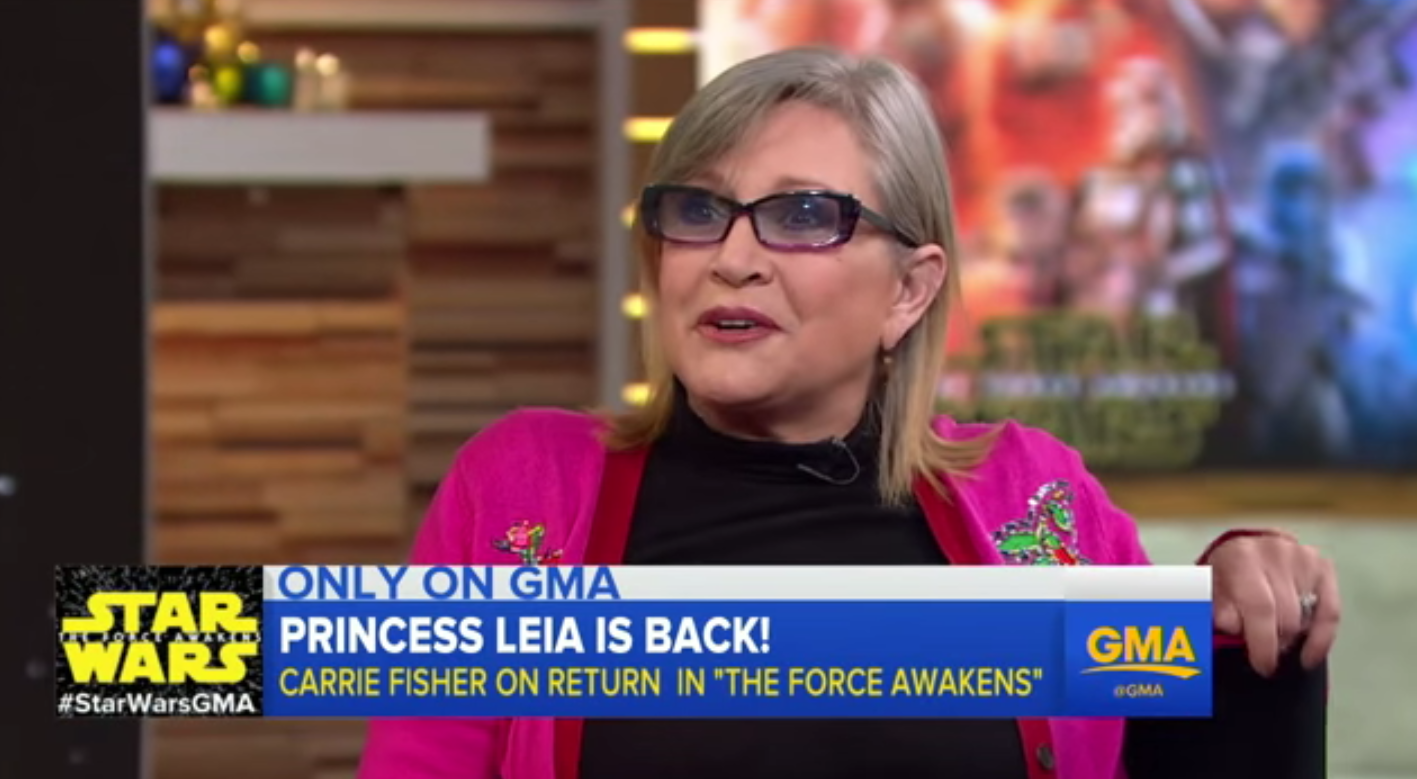 General Leia levererar årets intervju